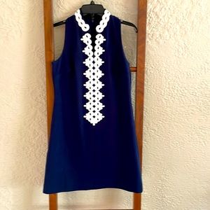 Callista High Collar Shift Dress Lilly Pulitzer